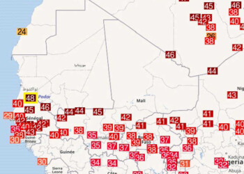 ITCZ anomalo: record di caldo in Senegal. Meteo estremo