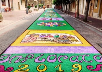 L’infiorata a San Giacomo e Colletorto