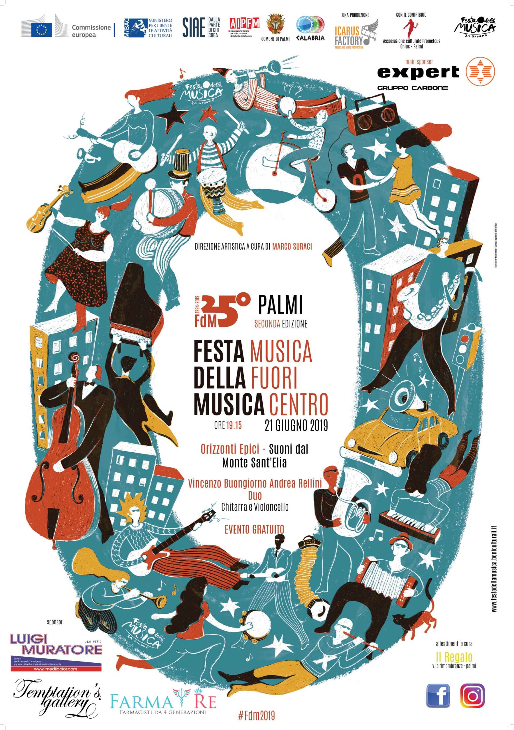Palmi, tutto pronto per la seconda edizione della “Festa della musica di Palmi”