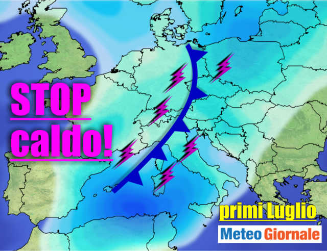 immagine 1 articolo meteo inizio mese stop caldo e temporali