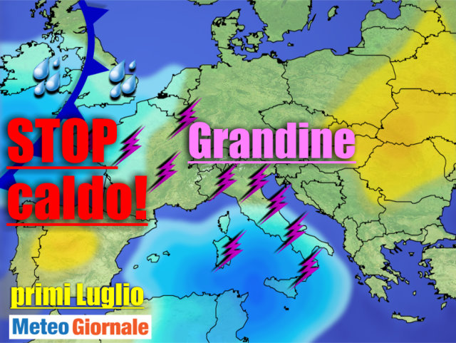 immagine 1 articolo meteo anticiclonico e caldo poi temporali