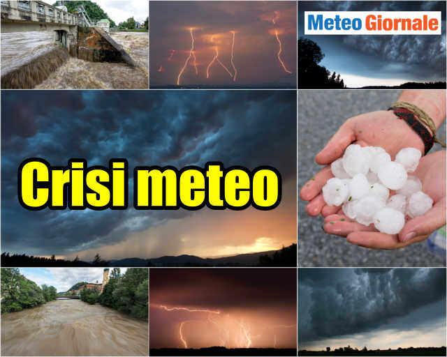 immagine 1 articolo meteo avverso nel finire di settimana temporali grandine