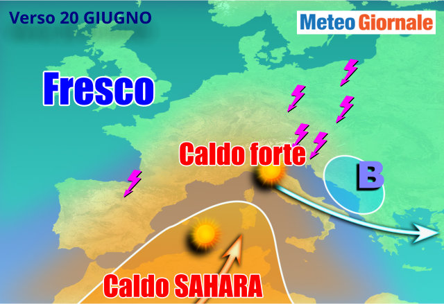 immagine 1 articolo meteo evoluzione giugno rovente cambia tutto novita