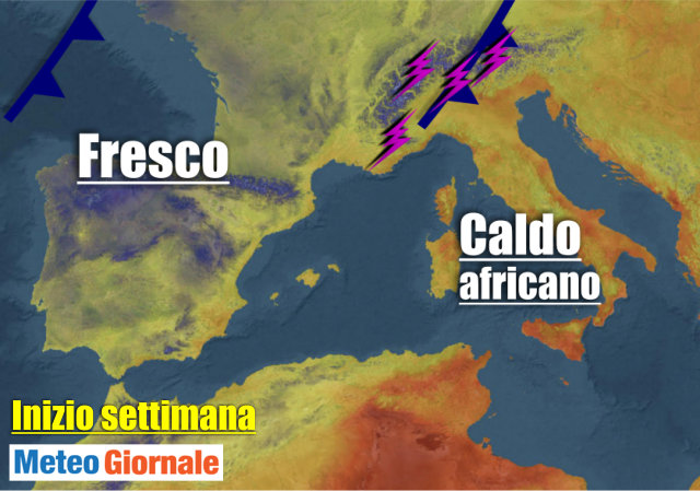 immagine 1 articolo meteo italia temperature aumento in settimana