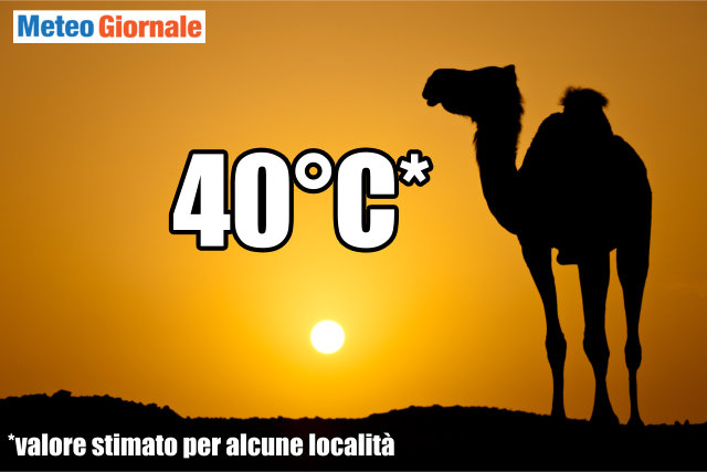 immagine 1 articolo novita meteo ecco anticiclone africano i 40 gradi