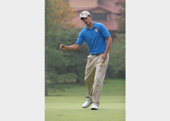 olf: BMW Open, avvio show per Pavan