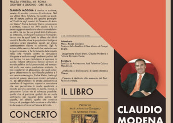 “Prediche agli uomini di Governo” di Antonio Veira a cura del prof. Claudio Modena