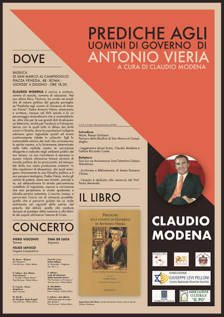 “Prediche agli uomini di Governo” di Antonio Veira a cura del prof. Claudio Modena