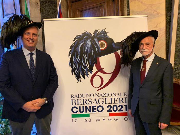 Raduno Bersaglieri Cuneo, ecco il logo