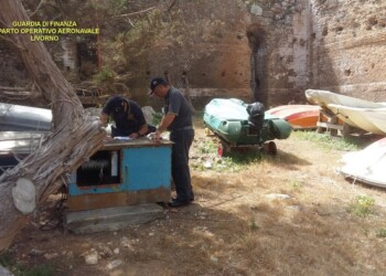 Rimessaggio nautico in area vincolata