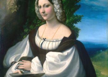 Ritratto di giovane donna del Correggio