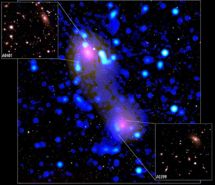 Scoperto un ‘ponte radio’ cosmico, come un’aurora