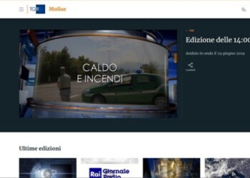 Tgr Rai Molise, più contenuti online