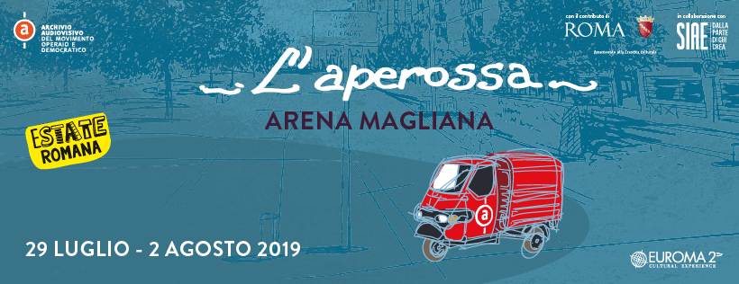 L’APEROSSA: il programma dell’arena “50 sfumature di donna” dal 29 luglio al 2 agosto (Roma, Piazza De André)