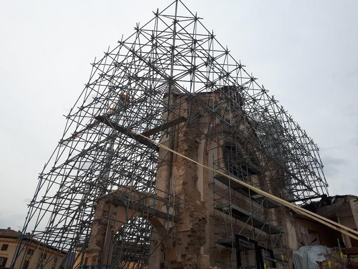 Boccardo, macerie ancora nelle basiliche