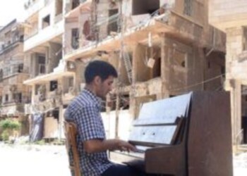 Dalla Siria a Roma pianista Aeham Ahmad