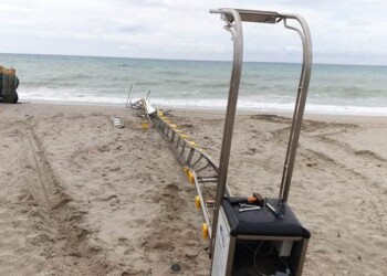 Danni maltempo a scivolo a mare disabili