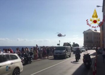 Due persone disperse in mare a Genova