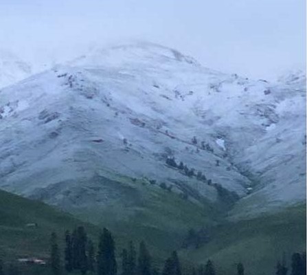 immagine 2 articolo fenomeno meteo inaspettato neve in pieno luglio in georgia