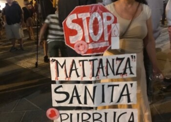 Fiaccolata per punto nascita Termoli
