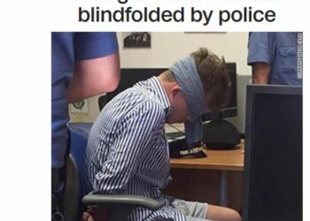 Foto americano bendato apre sito Cnn