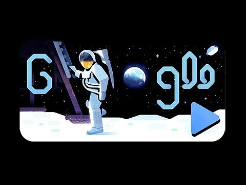 Luna, Google dedica il doodle all’Apollo 11