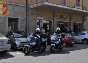 I ‘nibbio’,moto polizia, anche a Isernia