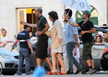 Bari: Sofia Loren la “diva” del cinema italiano sul set del suo film a Santo Spirito