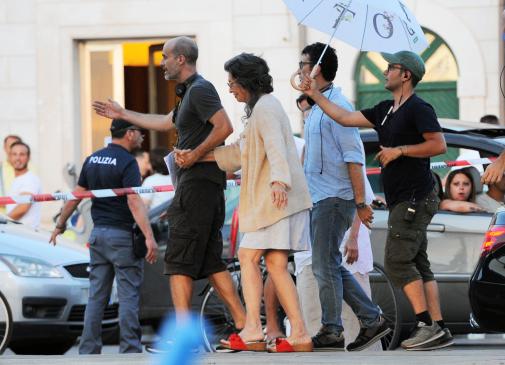Bari: Sofia Loren la “diva” del cinema italiano sul set del suo film a Santo Spirito