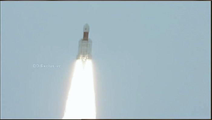 Luna, lanciata la sonda indiana Chandrayaan 2