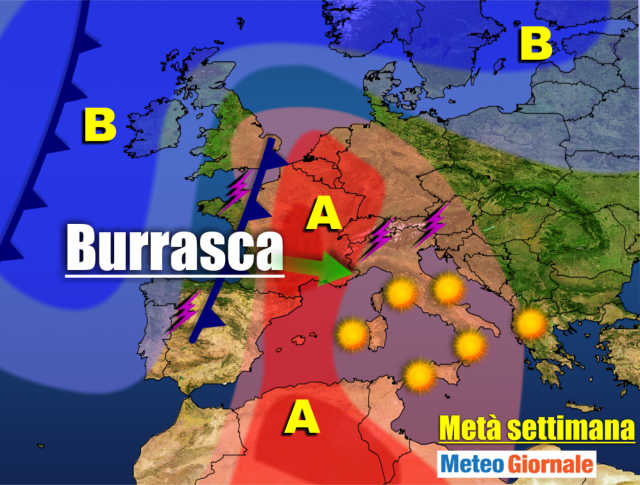 Meteo 7 giorni: CALDO AFRICANO, poi Burrasca estiva