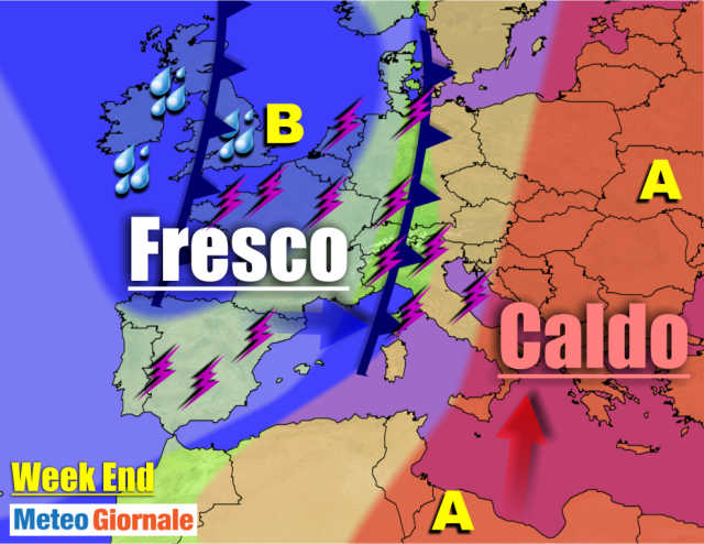 immagine 1 articolo meteo dal caldo a temporali e grandine