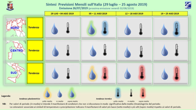 immagine 2 articolo meteo aeronautica previsioni sino 25 agosto