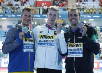 Nuoto: Paltrinieri bronzo nei 1500 sl