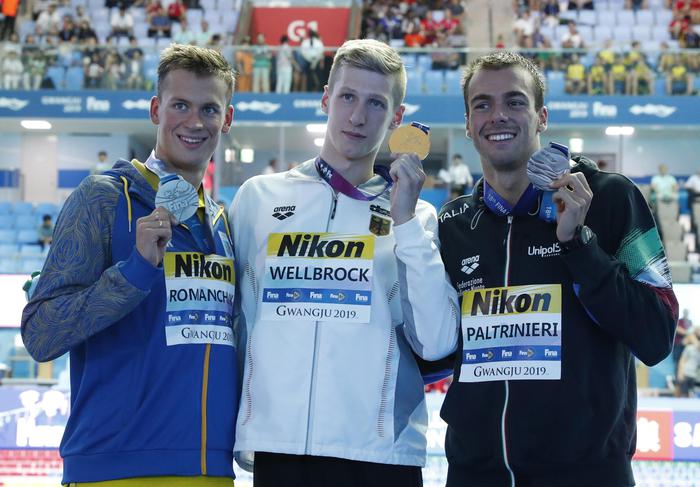 Nuoto: Paltrinieri bronzo nei 1500 sl