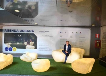 Paparelli inaugura installazione Fagioli