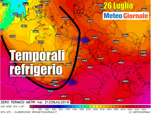 immagine 1 articolo previsioni meteo italia molto caldo ma potrebbe cambiare