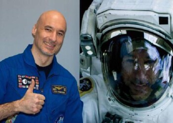 Primo tweet di AstroLuca, ‘che viaggio incredibile’