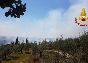 Spenti due incendi nell’orvietano