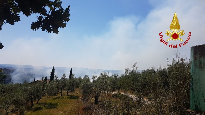 Spenti due incendi nell’orvietano