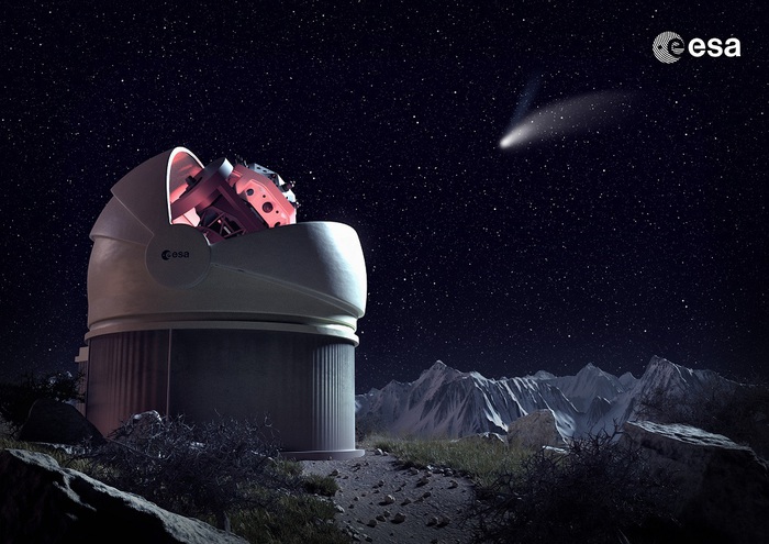 Svelato il telescopio europeo Flyeye, cacciatore di asteroidi