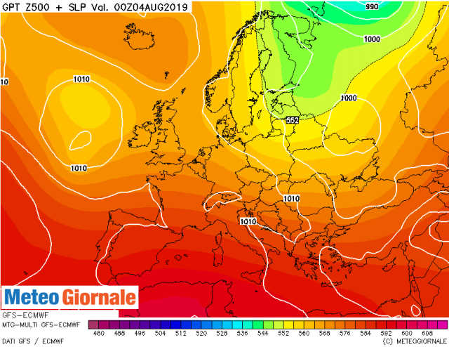 immagine 2 articolo tendenza meteo europa caldo estremo