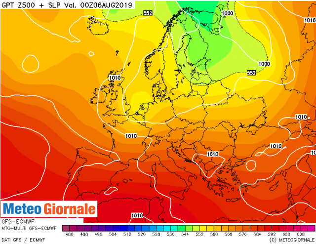 immagine 3 articolo tendenza meteo europa caldo estremo