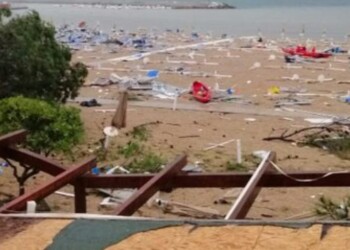 Tromba d’aria nelle Marche/ Video maltempo Numana, spiagge distrutte: 1 morto a Osimo