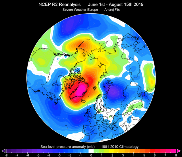 immagine 1 articolo artico ghiacci minimo possibili implicazioni meteo inverno