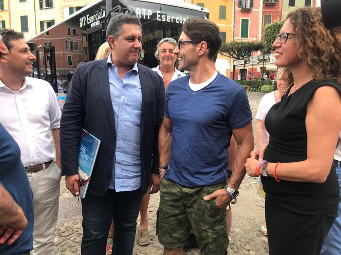 Berlusconi jr cittadino onorario di Portofino