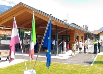 Inaugurata nuova area intermodale per stazione Caldonazzo