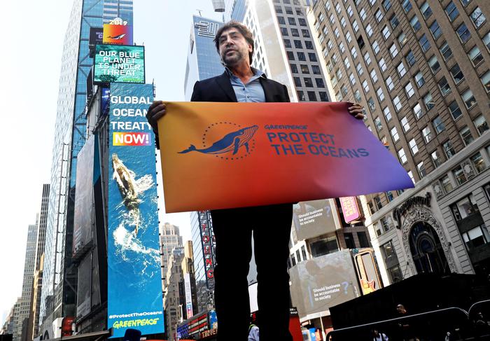 Javier Bardem all’Onu per gli Oceani