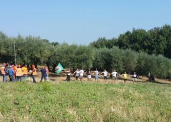 Metanodotto Larino-Chieti, sit in contro