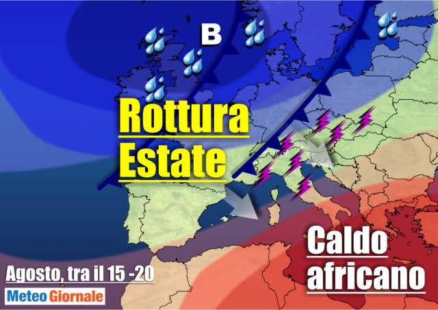 immagine 1 articolo meteo lungo termine verso la rottura di ferragosto